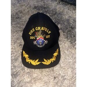USS GRAVELY DDG 107 The Corps US Navy Baseball Cap Hat One Size